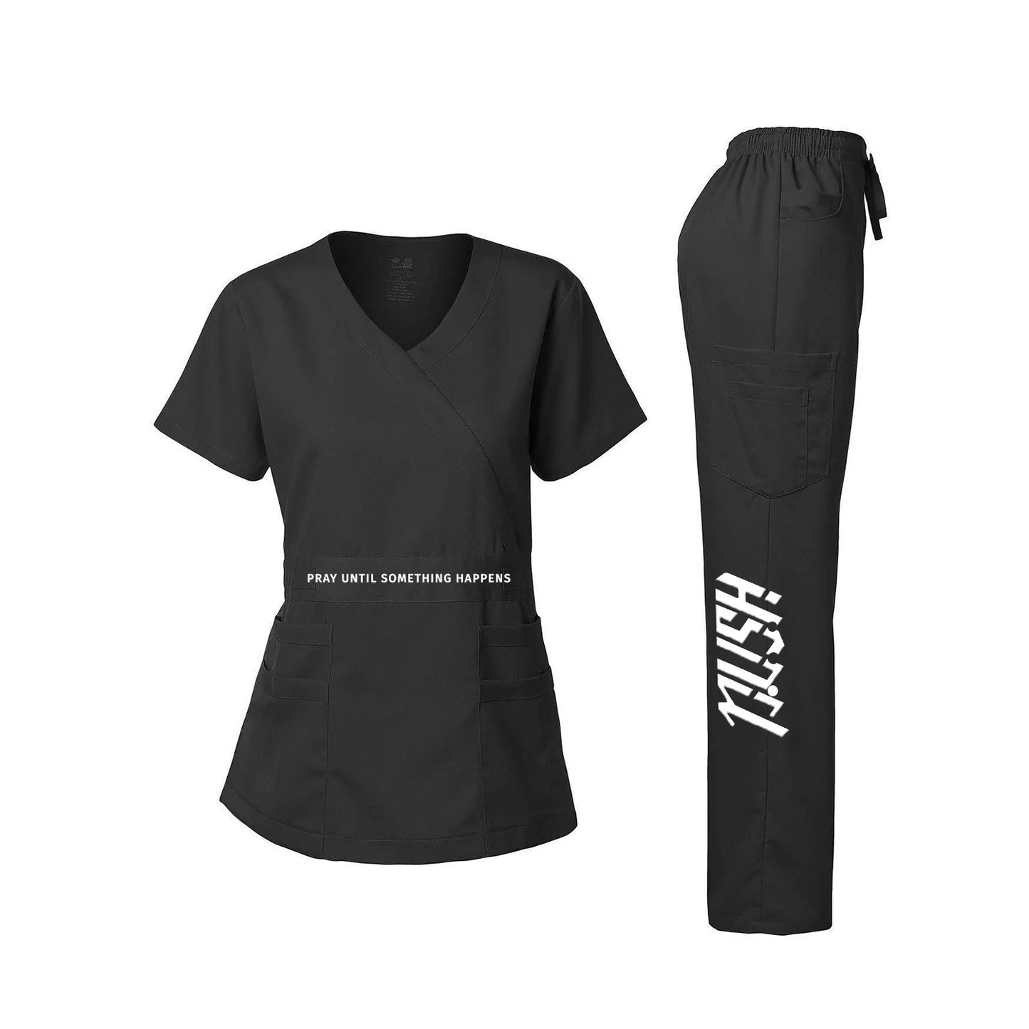 Medical Unisex Cotton Scrubs Set – Stretch & Comfortable
