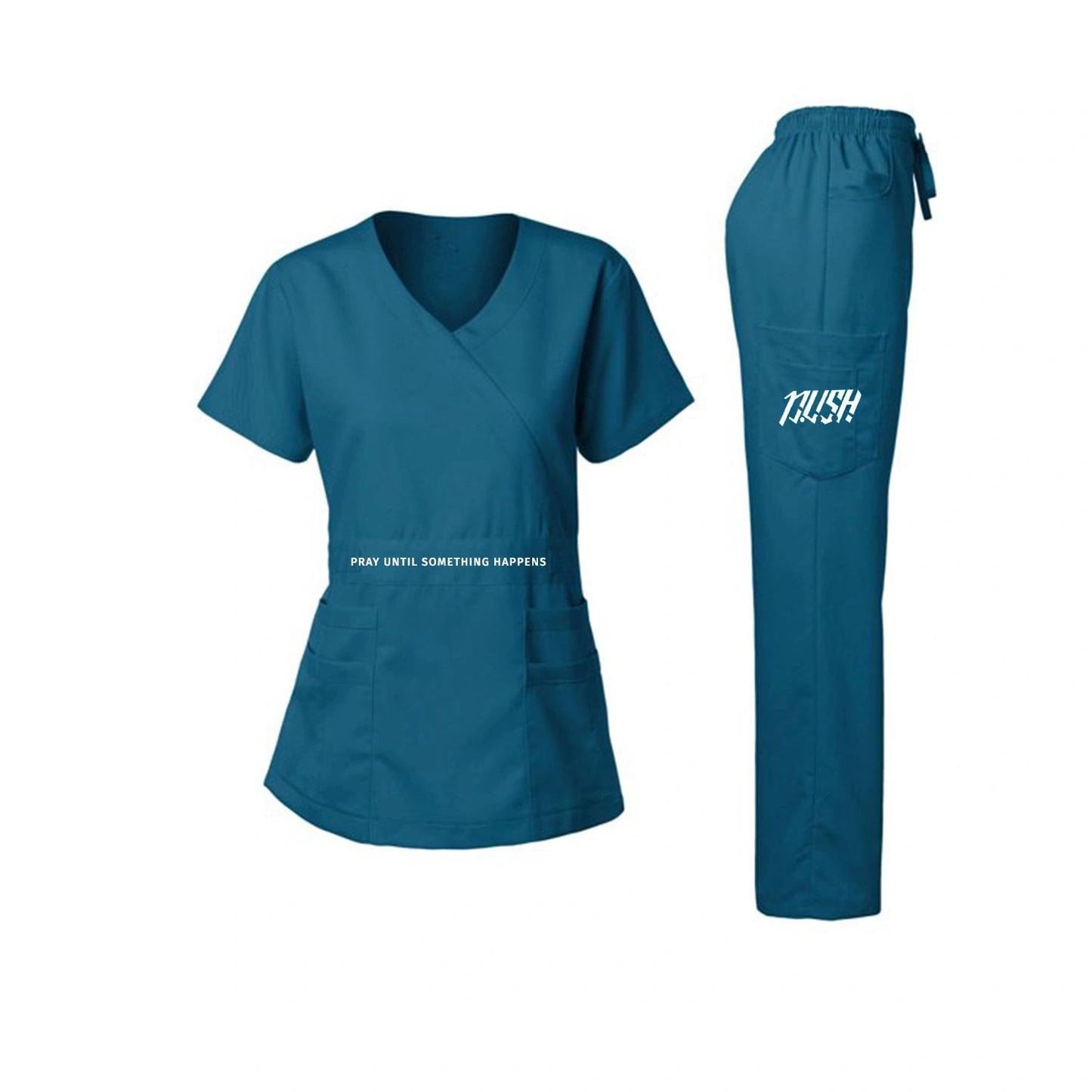 Medical Unisex Cotton Scrubs Set – Stretch & Comfortable