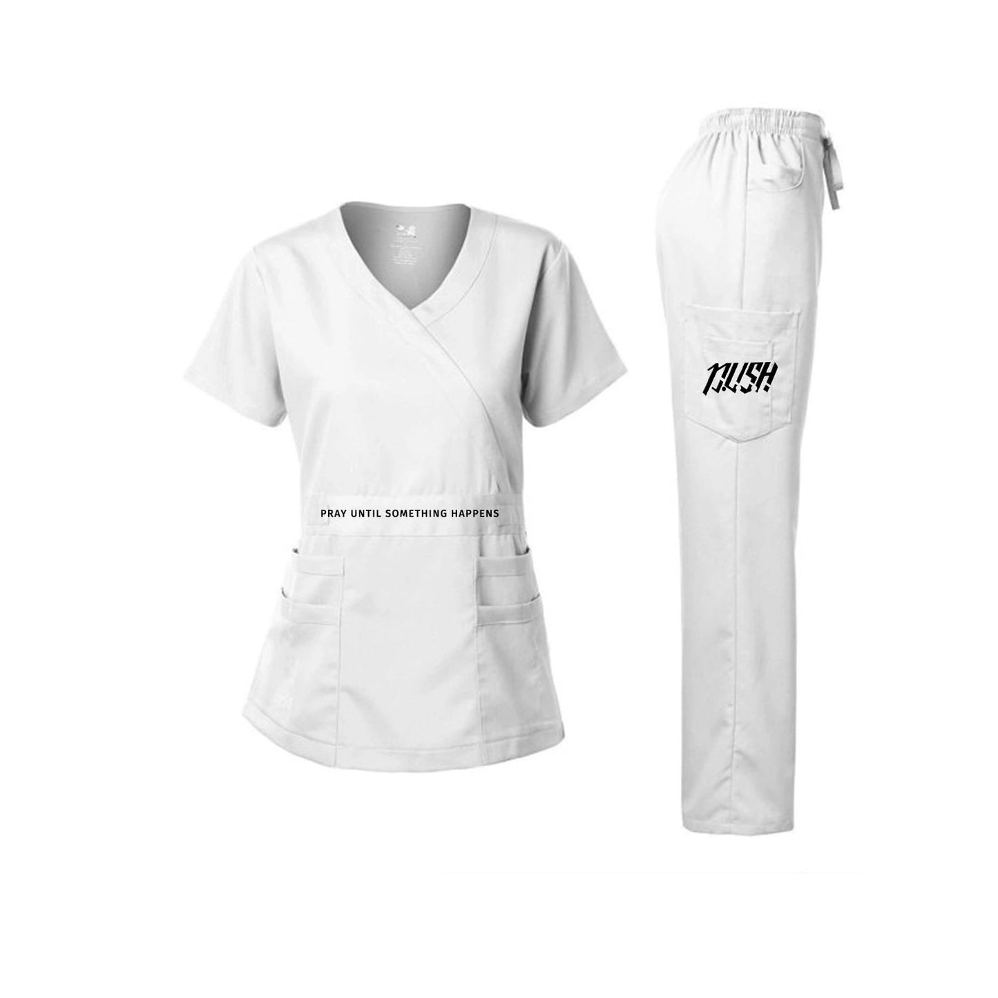 Medical Unisex Cotton Scrubs Set – Stretch & Comfortable