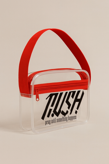 P.U.S.H. Clear Crossbody Bag – Pray Until Something Happens