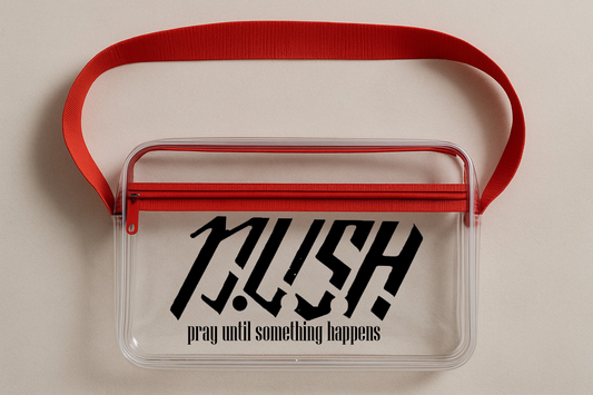 P.U.S.H. Clear Crossbody Bag – Pray Until Something Happens